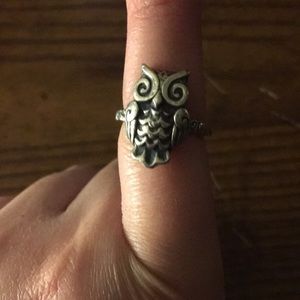 James avery woodland owl ring